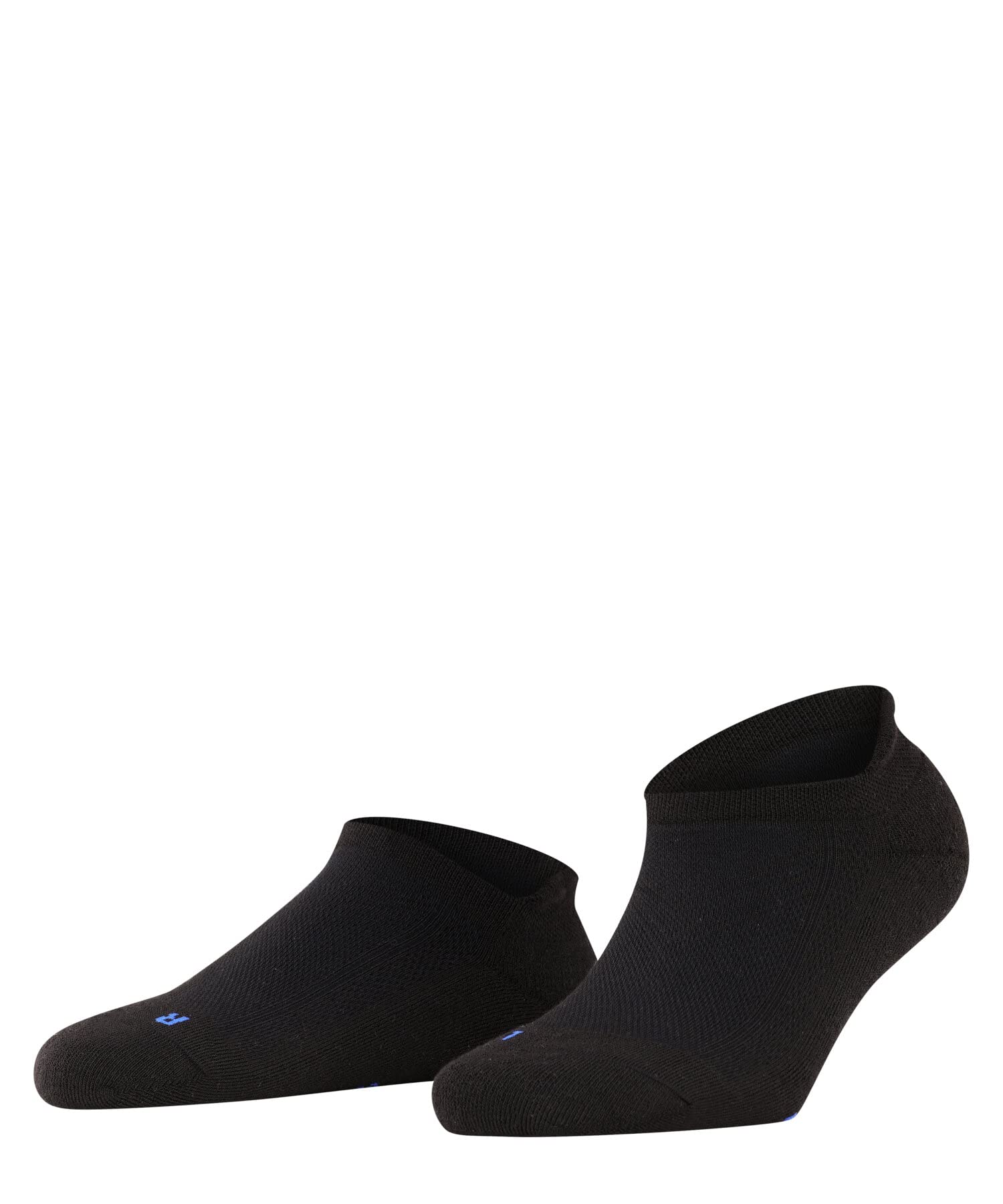 Falke Women's Black / Black Cool Kick Sneaker W Sn Soft Breathable Quick Drying Low-Cut Plain 1 Pair Trainer Socks, 3000-O, 5.5-7.5