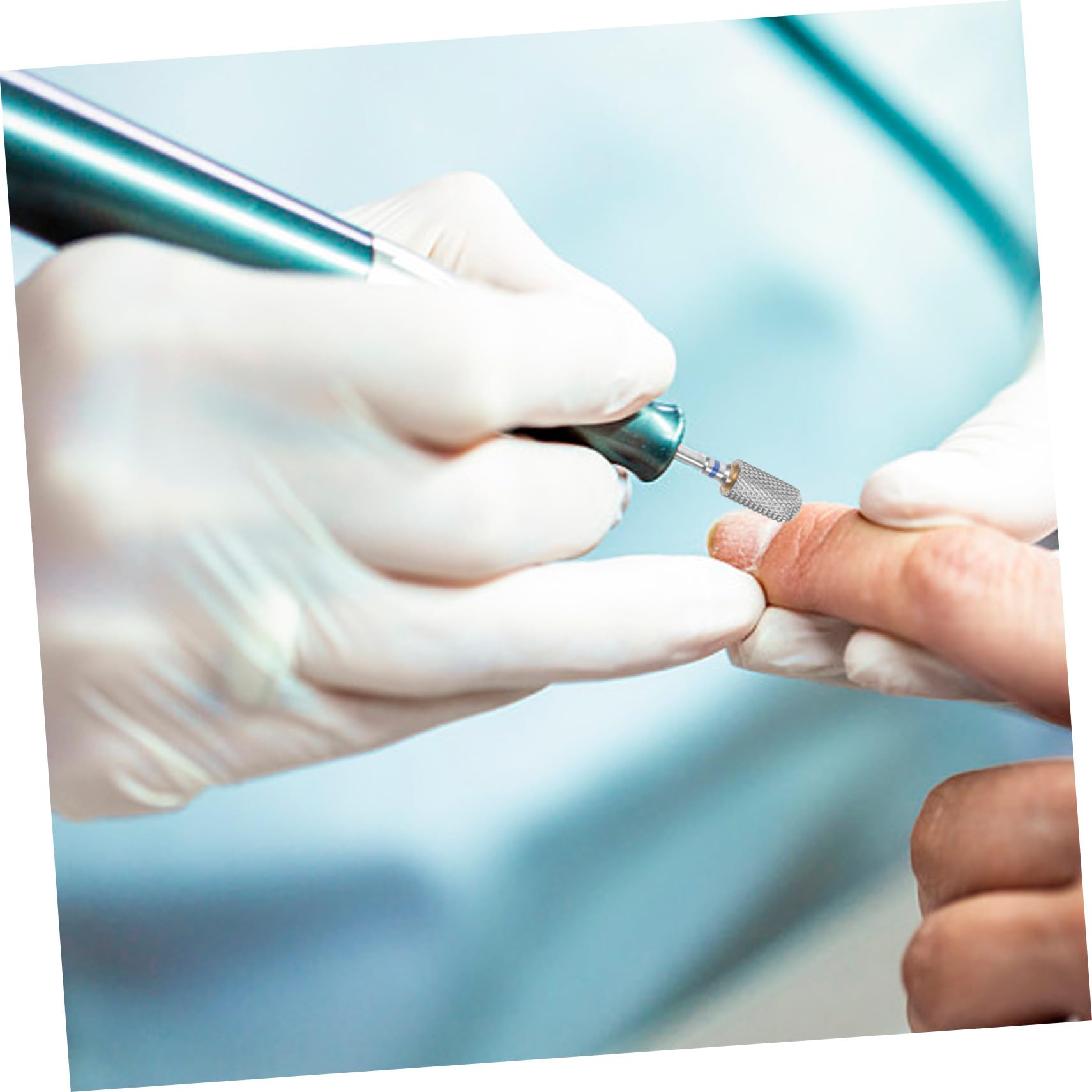 Healvian 5piezas Broca De Manicura Para Taladro Eléctrico Limpiador De Cutículas Accesorio Para Uñas Acrílicas Uso Profesional y Personal Compatible La Mayoría De Taladros De Uñas