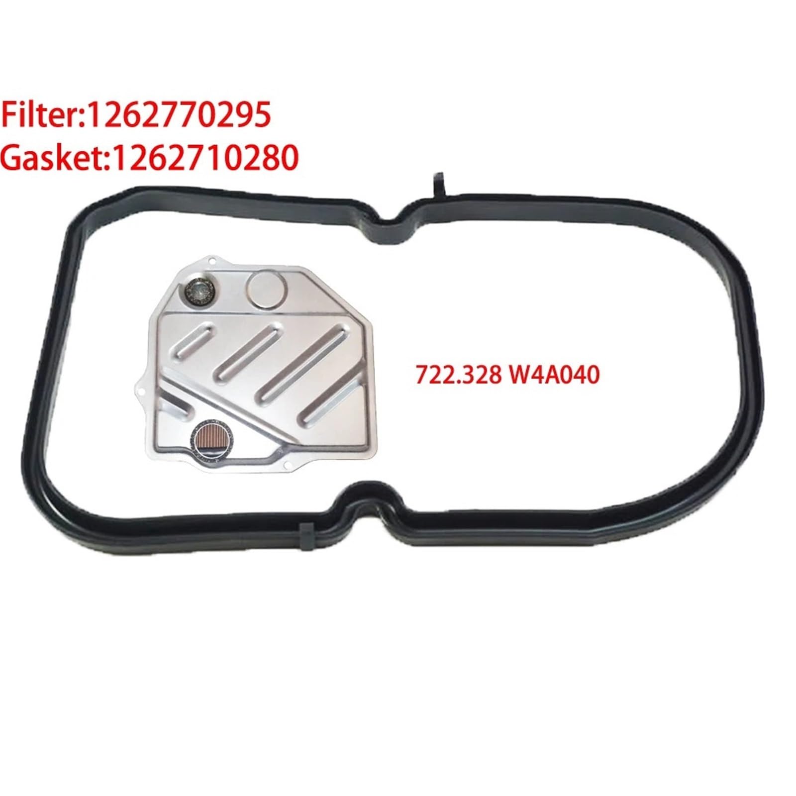 Zestaw filtrów pasuje do Mercedesa 722.328 C124 W126 W140 C126 W123 W124 R107,1262770295,1262710280,1262711080 Seal oil filter housing Seal Oil Cooler Gasket