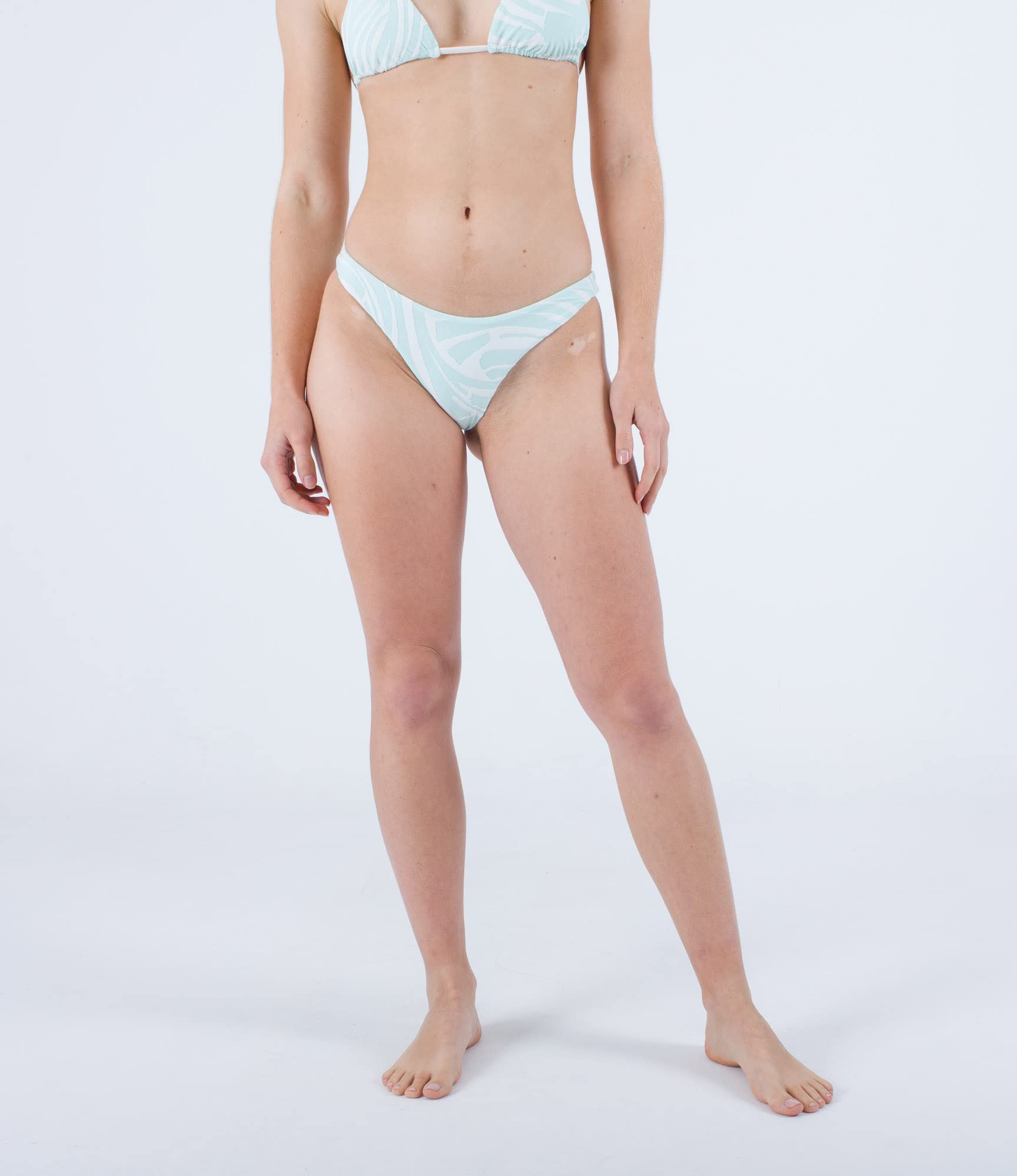 Hurley Women's Cheeky French Bikini Panties, Wave Runner Multi, XS