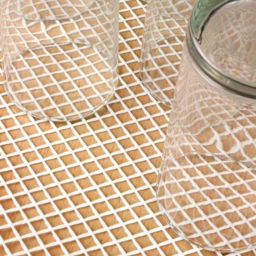 Genware Economy Bioliner White 10mtr Roll Shelf Matting