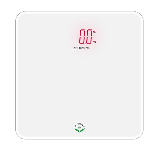 Báscula de Baño Digital Parlante NewlineNY Blanca 200 kg miniatura 2