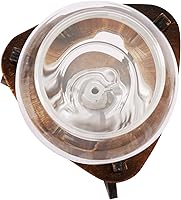 Vista 6 de Café helado, torre de goteo en frío, cafetera de café helado, gotero de café helado, cafetera de café helado, 8 tazas (marrón)