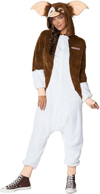 Spirit Halloween Gremlins Adult Gizmo Union Suit | Officially Licensed Jumpsuit | TV and Movie Costume