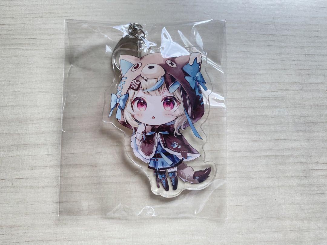 Amazon.co.jp: 甘狼このみ 10万人記念 アクリルキーホルダー&缶バッジ