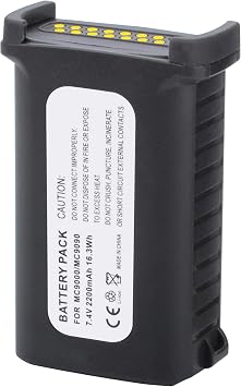3400mAh MC9000 Replacement Battery for Zebra & Symbol MC9000 Series MC9050 MC9060 MC9090 MC9190 MC92N0 Barcode Scanner 82-111734-01 82-111734-02 Barcode Scanner Battery Capacity