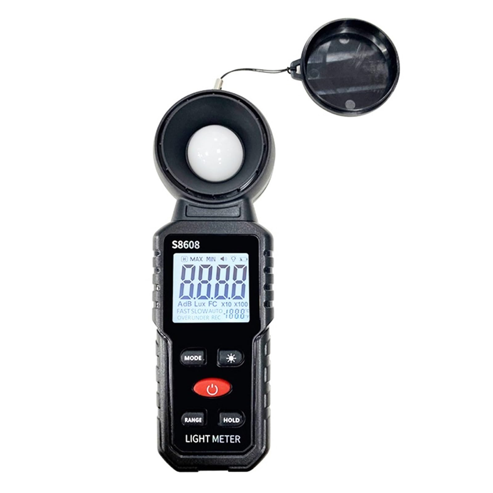 Grand Luxomètre Automatique for Photo, Appareil De Mesure La Lumière for Photographie, Dégradé, Photomètre D'éclairage, Testeur Numérique Mesure Précise De La Lumière