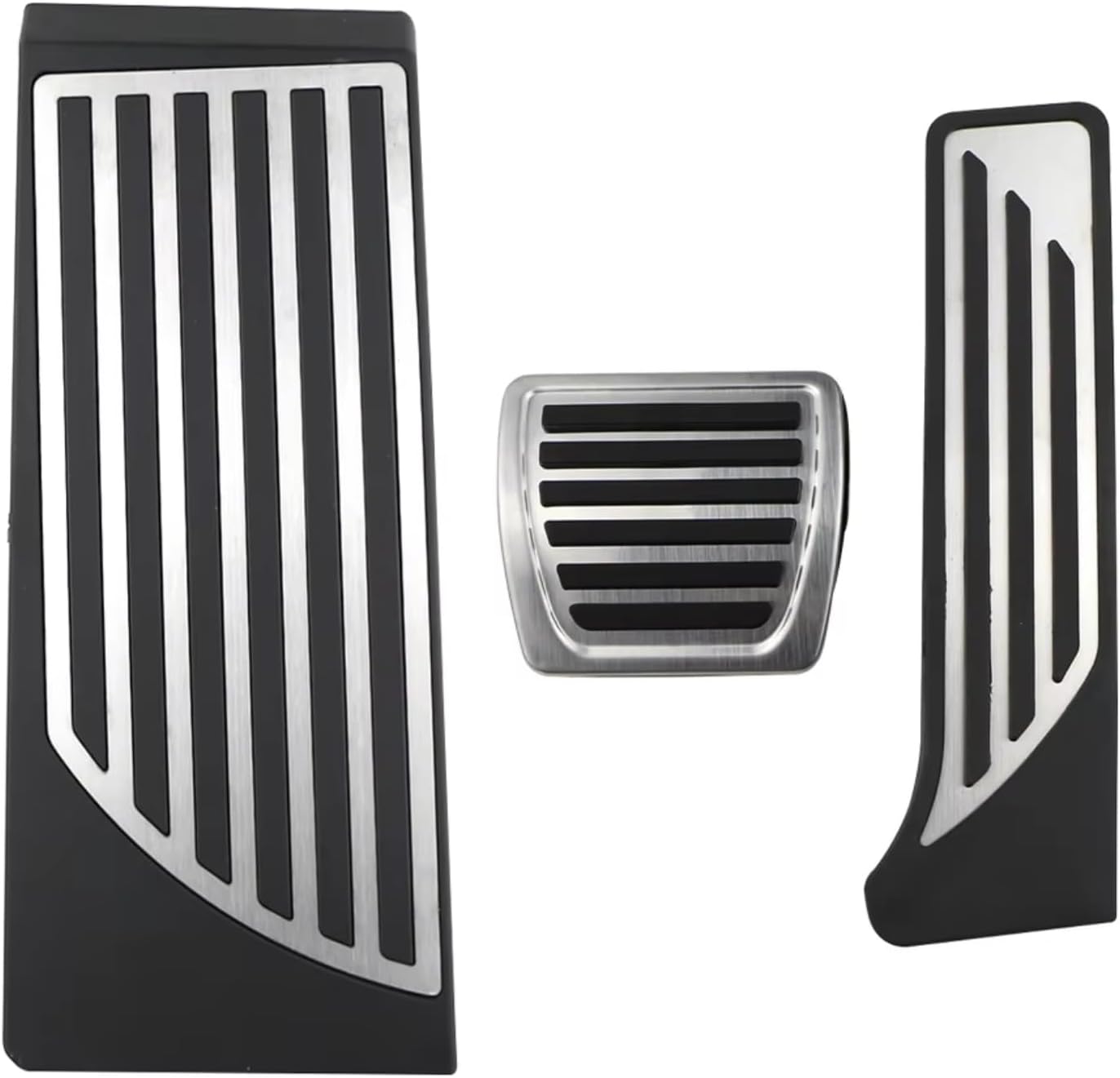 Car Pedal Pad Replacement for Alfa for Romeo for Giulia 2016-2024 Car Pedal Covers Non-Slip Gas Fuel Accelerator Brake Rest Pedals Cover Pad(Sedan AT with Rest)(AT Pedal)