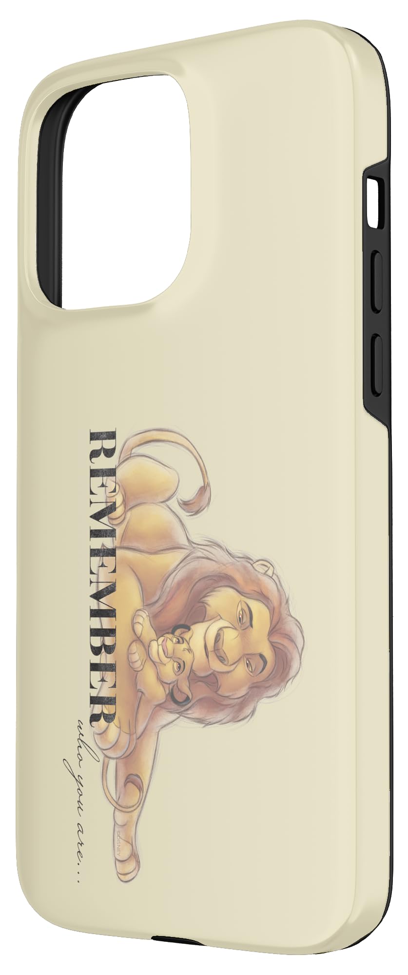 Custodia per iPhone 15 Pro Max Disney 100 Anniversario Il Re Leone D100 Citazione Remember