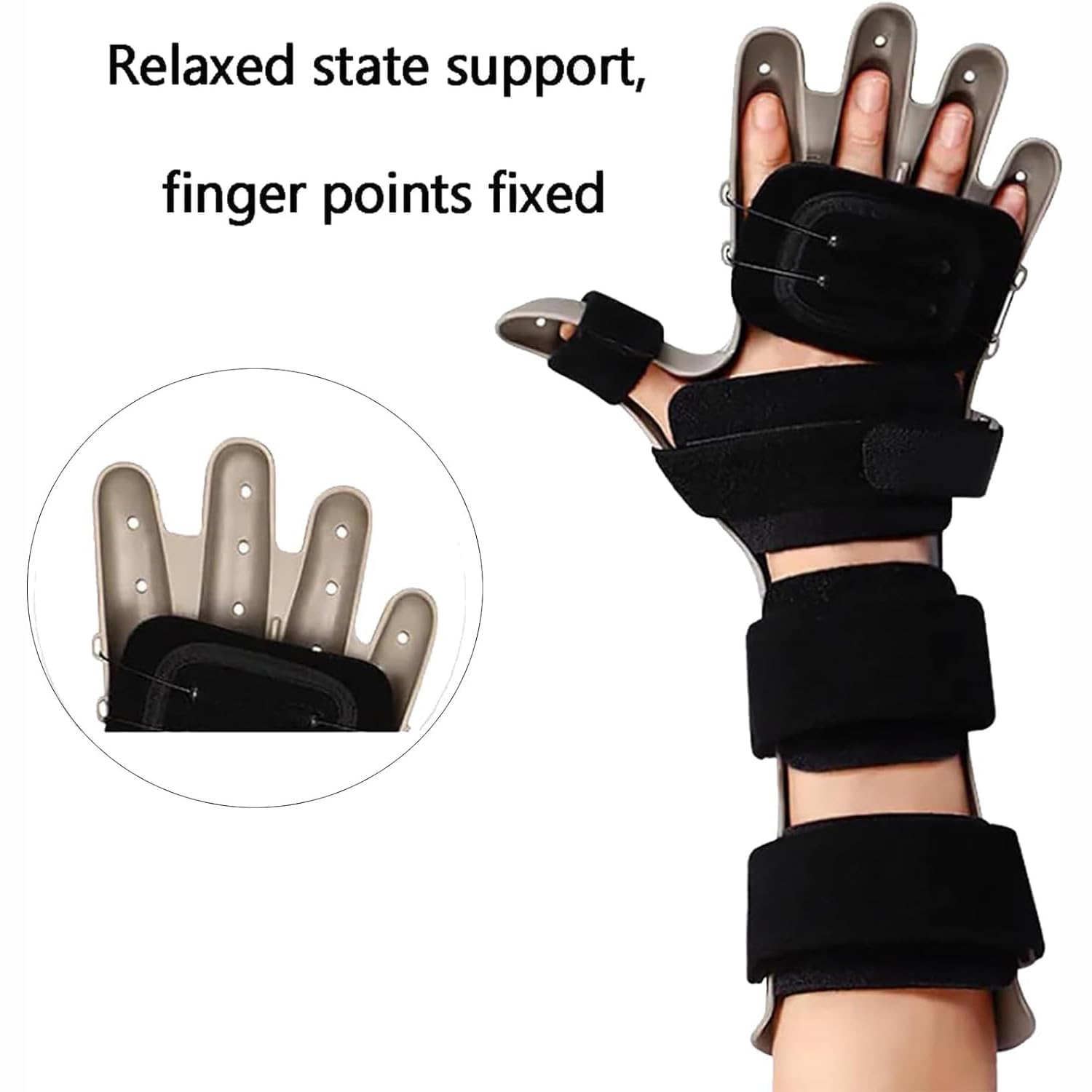 Stecca Per Tutore Per Le Mani, Stecca Ortopedica Per Le Dita Del Polso, Stecche Per Le Mani a Riposo Regolabili Per Contratture Di Flessione, Per Contratture Delle Dita, Recupero Post-chirurgico