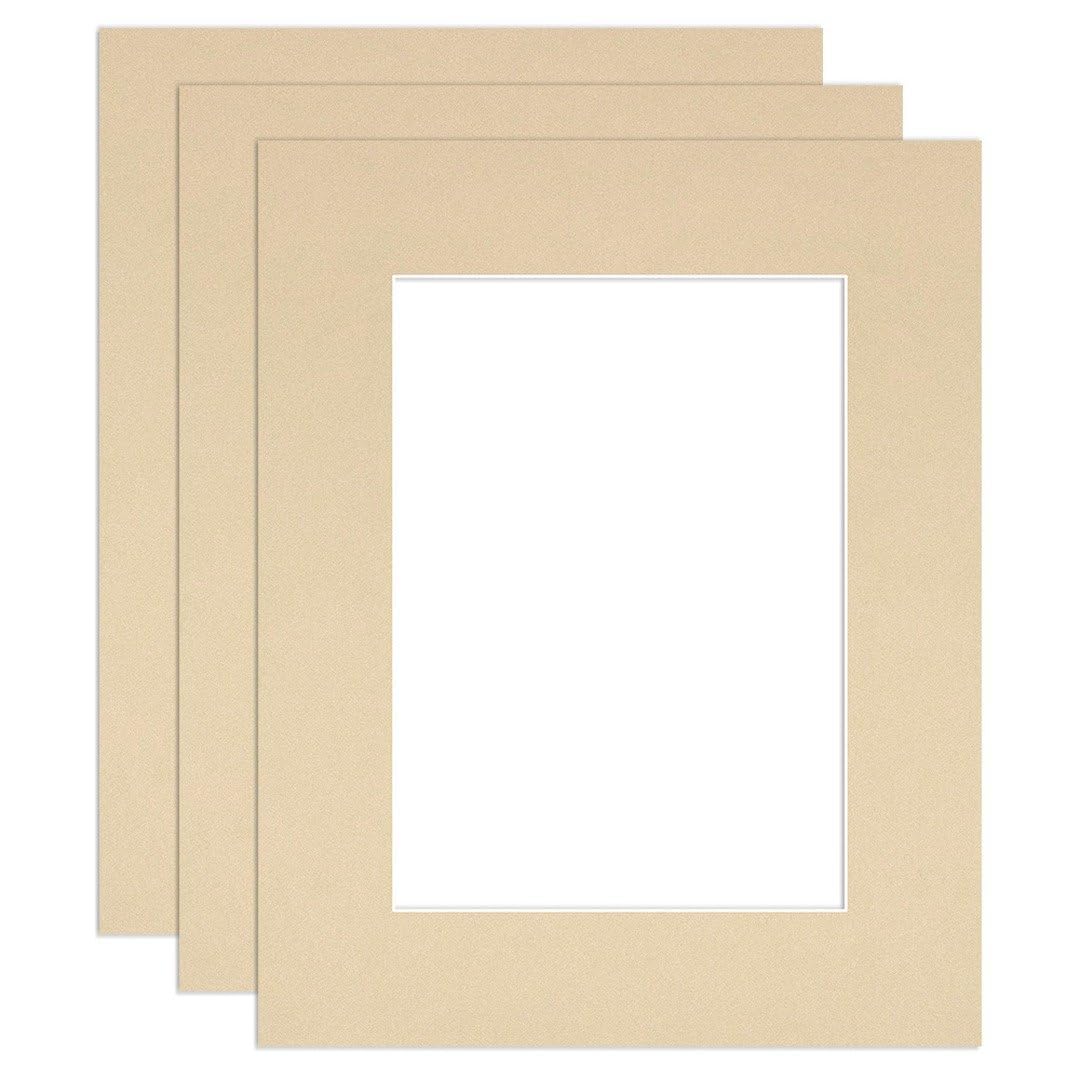 Procut Global 10x8" Ivory Picture Mounts - Fits 7x5" Photo Size โ image 1