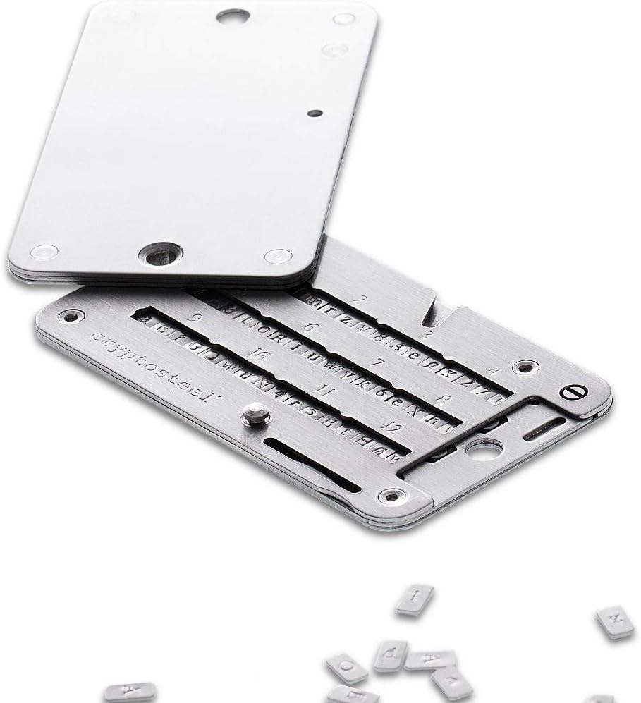 Crypto Seed Storage Plaat BIP39 12/24 Woorden What Is A Cold Wallet? 5 Best  Cold Storage Crypto Wallets In 2024 Vuurvast Wallet Backup Plaat