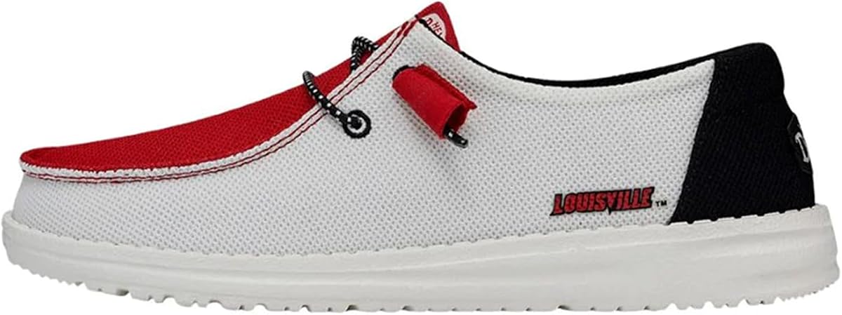 HEYDUDE Women's Wendy NCAA | Women’s Shoes | Women’s Slip-on Loafers | Comfortable & Light-Weight
