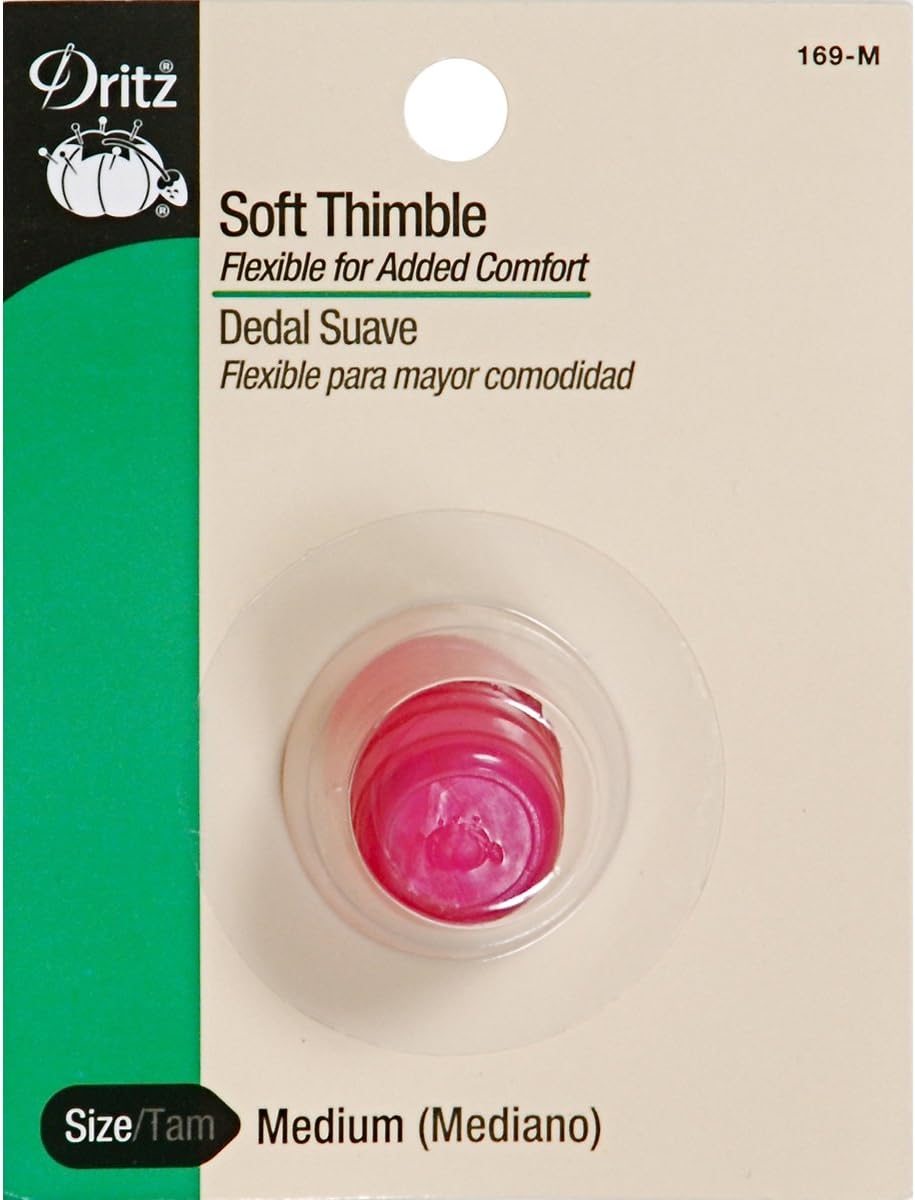Dritz169-M Soft Thimble, Size Medium
