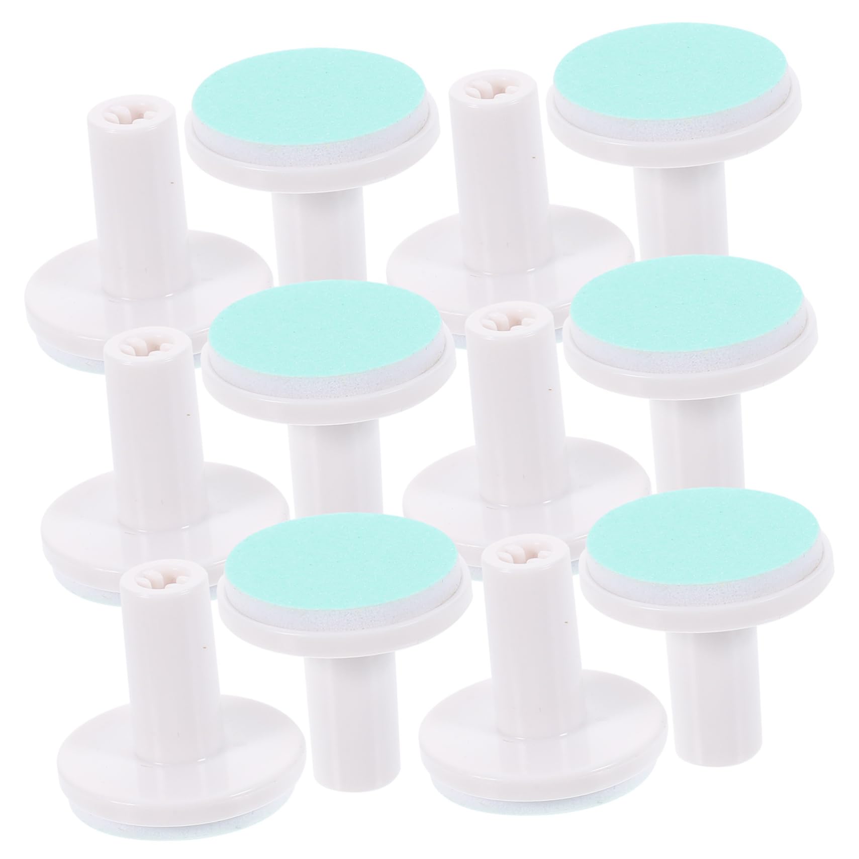 PLAFOPE Nail Trimmer Replacement Pads 12pcs Electric Nail Grinding Heads for Baby Boys and Girls Adults