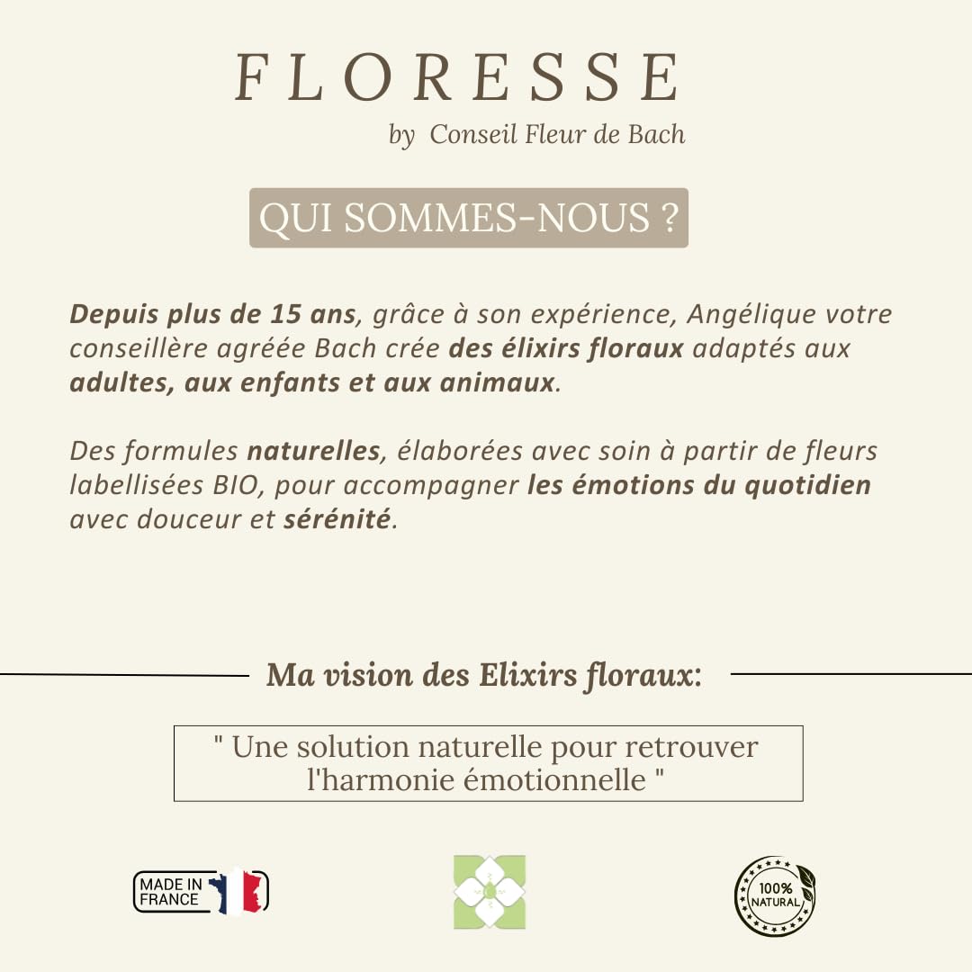 Conseil fleur de Bach® - Fleurs de Bach Chat stressé Un mélange Qui va Aider Votre Chat à se Calmer Flacon de 10 ML