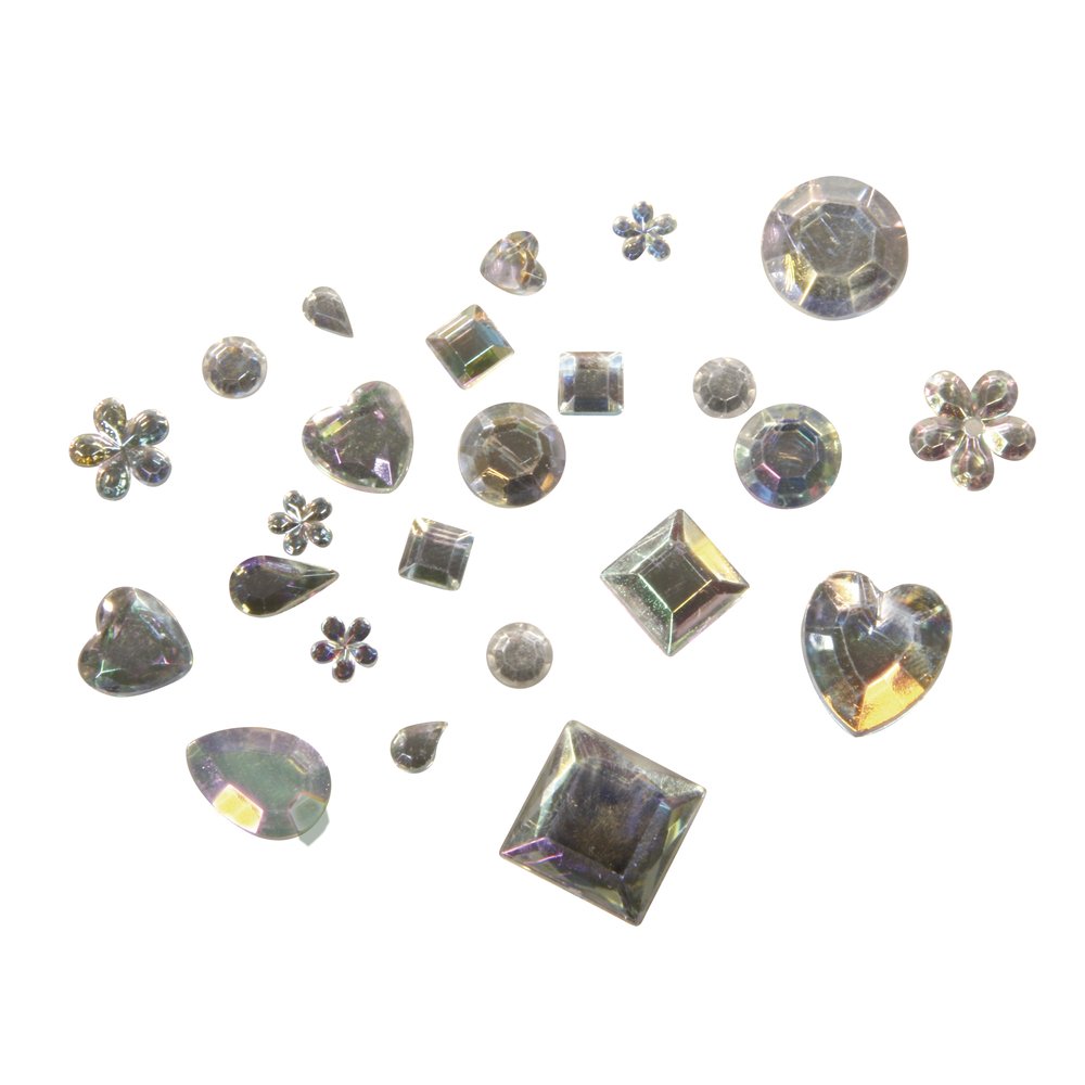 RAYHER 1000-Piece Sequins, Acrylic, Crystal Iridescent, 13.5 x 8 x 2.5 cm