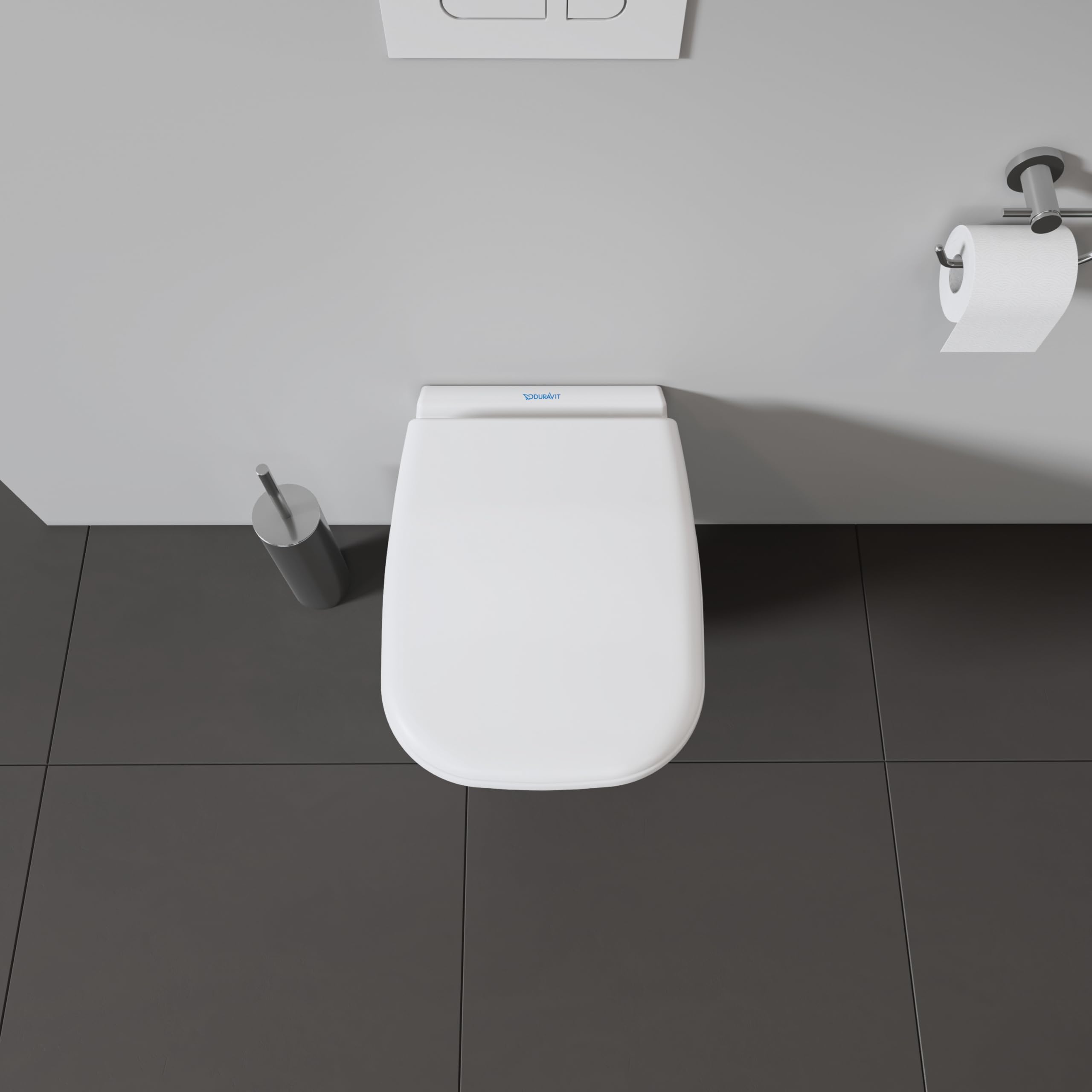 Duravit D-Code inodoro suspendido Compact, lavable, 350x480x355mm, 2211090000, Color: Blanco alto brillo