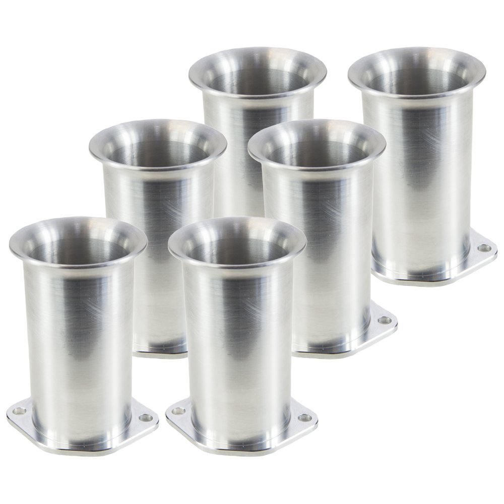 Weber DCOE 40mm 75mm 6pcs Carb Trumpet IDF Dellorto DHLA DRLA Solex ITB