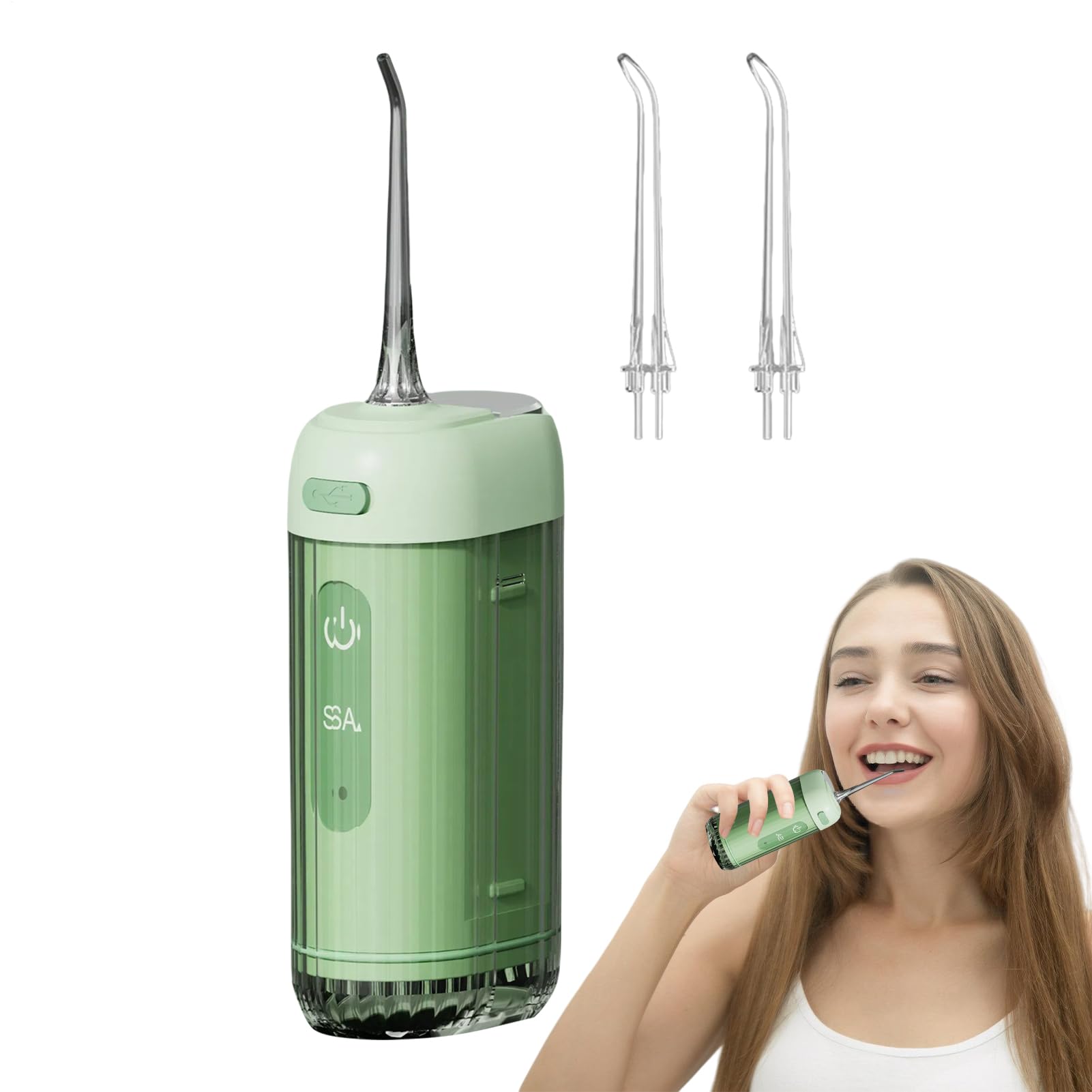 Hydropulseur sans fil 200ml : jet dentaire électrique étanche pour le voyage - 8