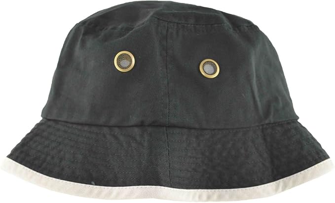 Newhattan Men's 100% Cotton Bucket Hat 