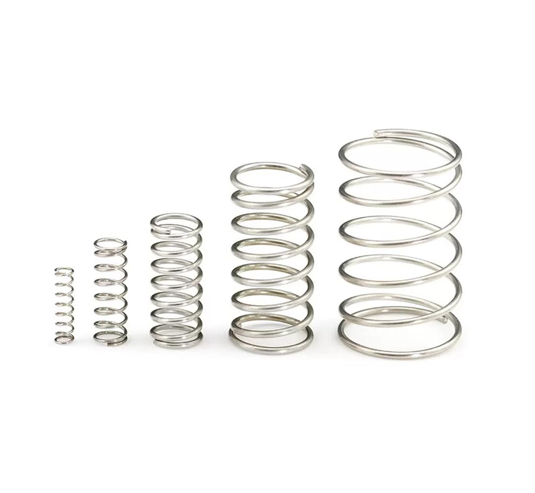 2 Molle Di Tensione In Acciaio - Diametro Filo 0.5mm, Lunghezza 300mm, Per Riparazioni E Fai Da Te