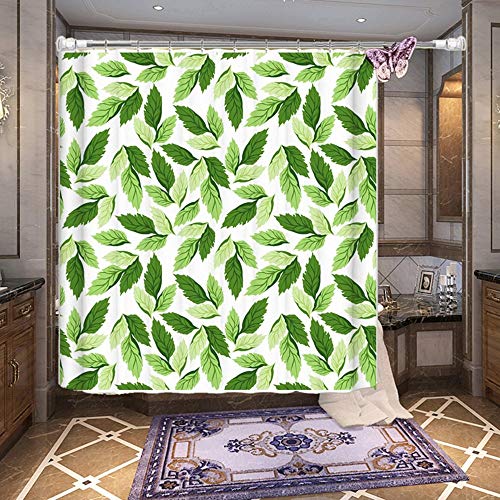 Rideaux de douche moisissure finie grâce au tissu polyester imperméable épais sans trou