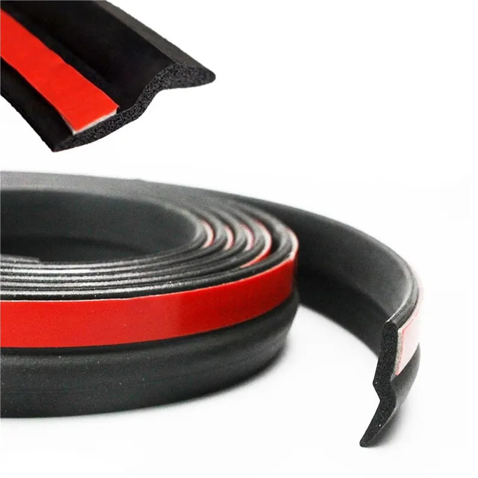 Frvvpl 8M Car Door Seal Strip Rubber Car Door Noise Insulation Weatherstrip Sealing Rubber Strip Trim Z-Shaped Windshield Skylight(8M)