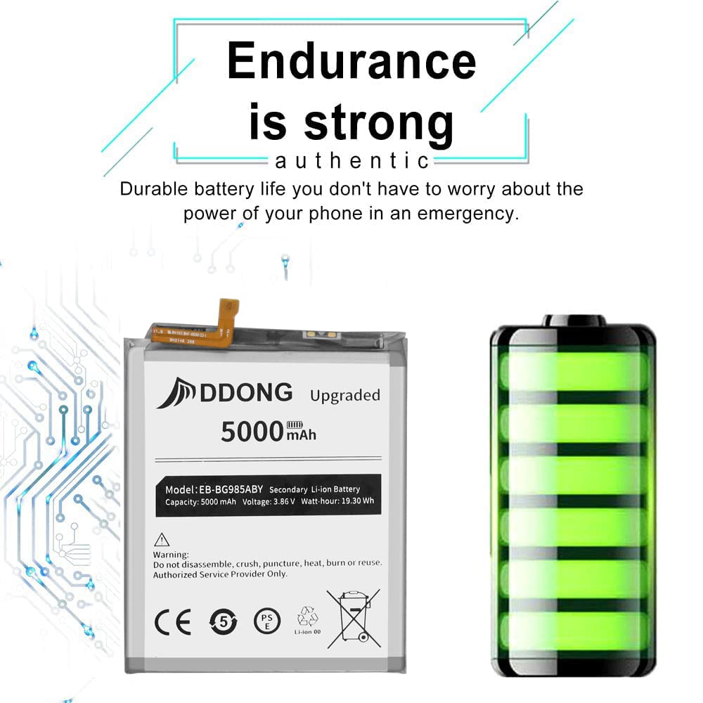 Amazon.com: DDONG Battery for Samsung Galaxy S20 Plus SM-G985F SM