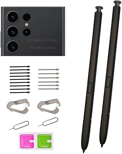 Miniatura 1 de Paquete de 2 bolígrafos (sin Bluetooth) Galaxy S23 Ultra - Repuesto para bolígrafo Galaxy S23 Ultra Stylus, piezas de repuesto para Samsung Galaxy