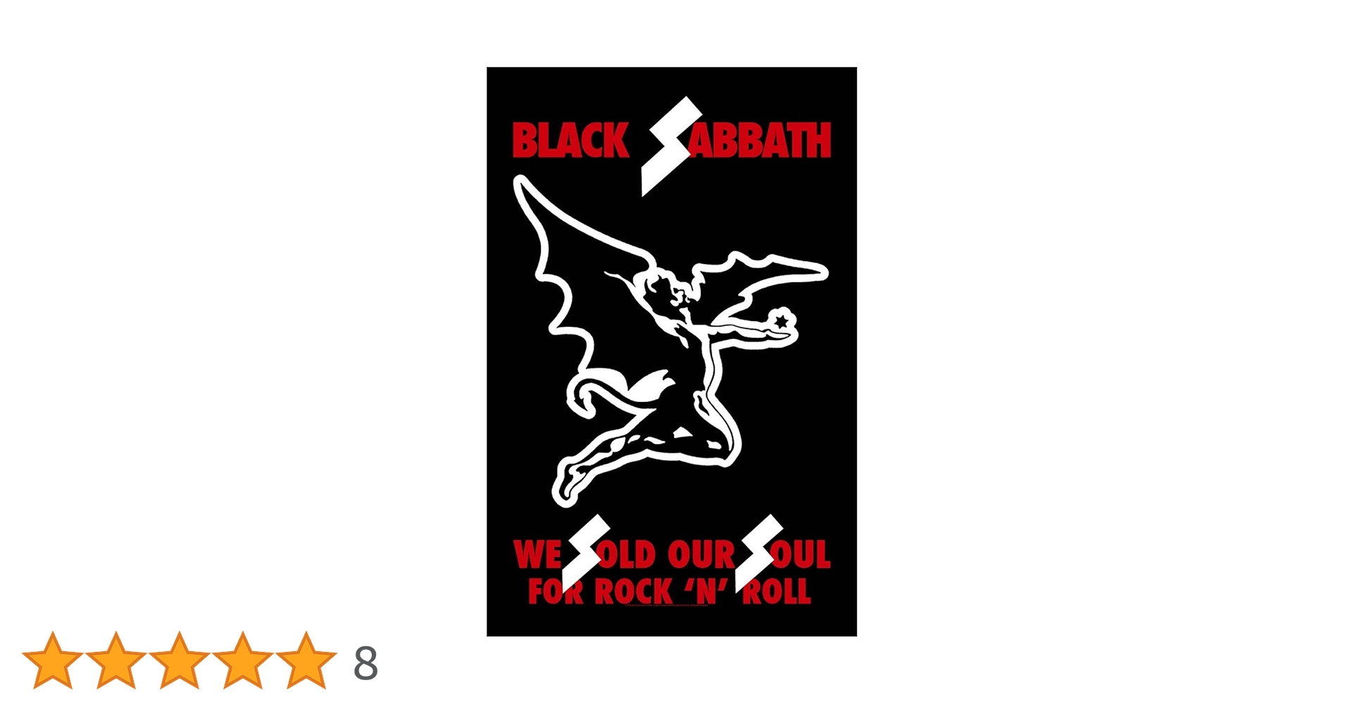 Black Sabbath Poster We Sold Our Souls Official 70Cm X 106Cm