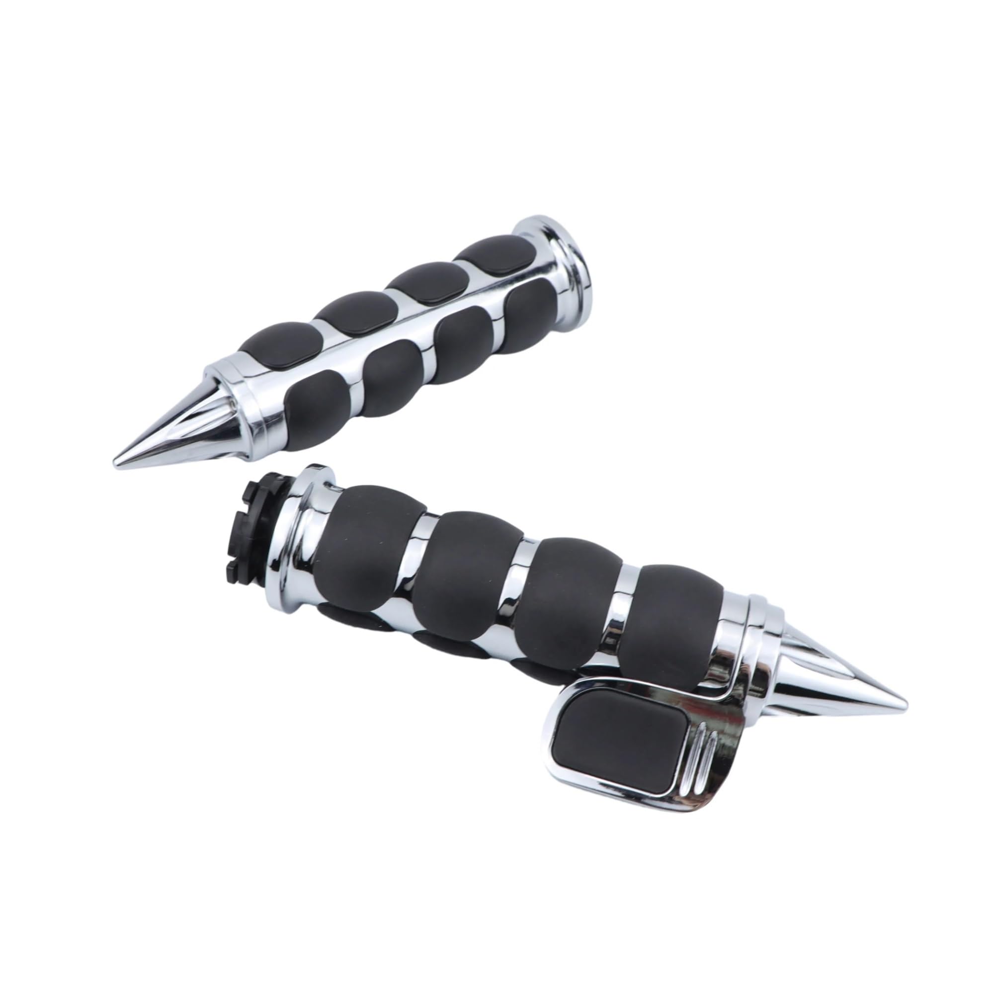 25 Millimetri 1 "Manubrio Del Motociclo Maniglia Bar End Manopole Per Har&ley Cruiser Chopper Personalizzato Per Suzuki Boulevard M109R Road Glide Manopole manubrio