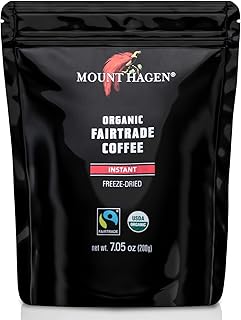 Mount Hagen 7.05oz Organic Freeze-Dried Instant Coffee | Medium Roast Ar...