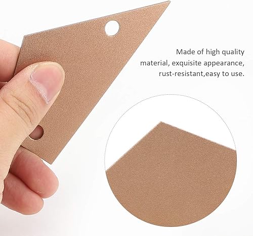 Miniatura 5 de Fret Rocker - Regla de afinación de guitarra de acero inoxidable, herramienta de nivelación de eje de balancín, herramienta de nivelación de trastes