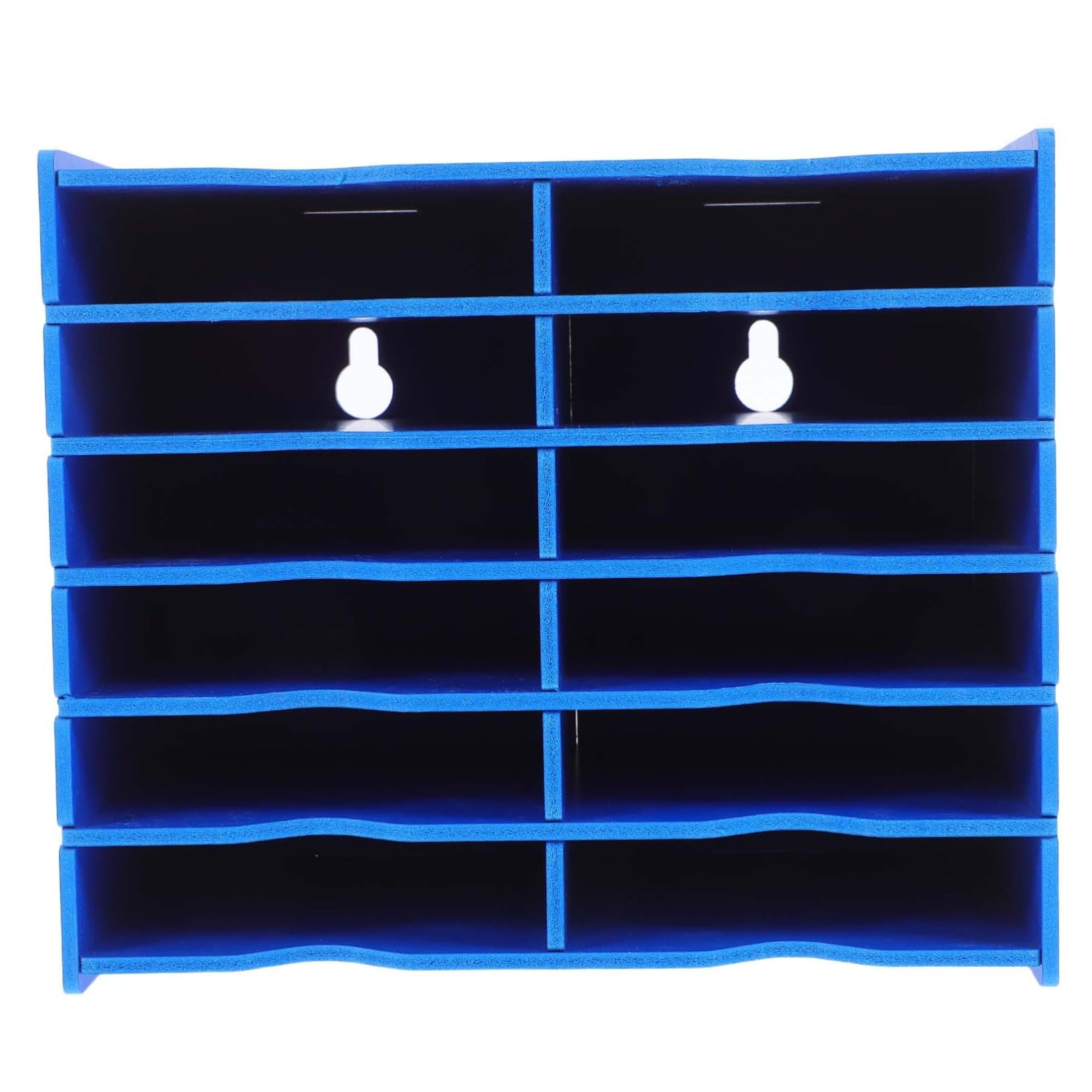 Organizzatore Telefono da Scrivania in Plastico Blu per Ufficio