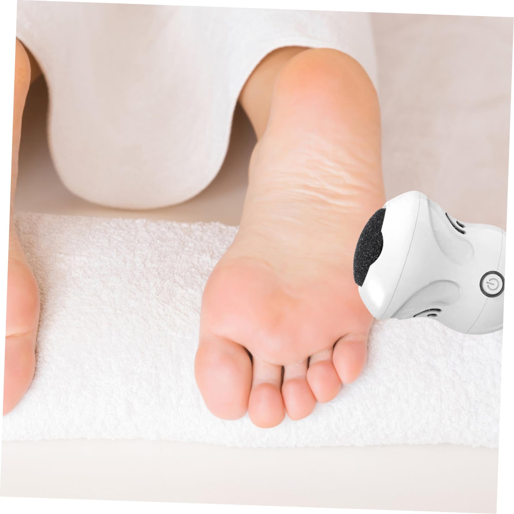 WEKADRIN 10Pcs Foot Grinding Heads for Electric Foot File Coarse Surface Replacement Heads for Removal Durable and Washable