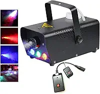 Maquina De Fumaça 1000w Luzes Rgb Led Iluminação Controle Remoto DMX DJ Festa (220v)