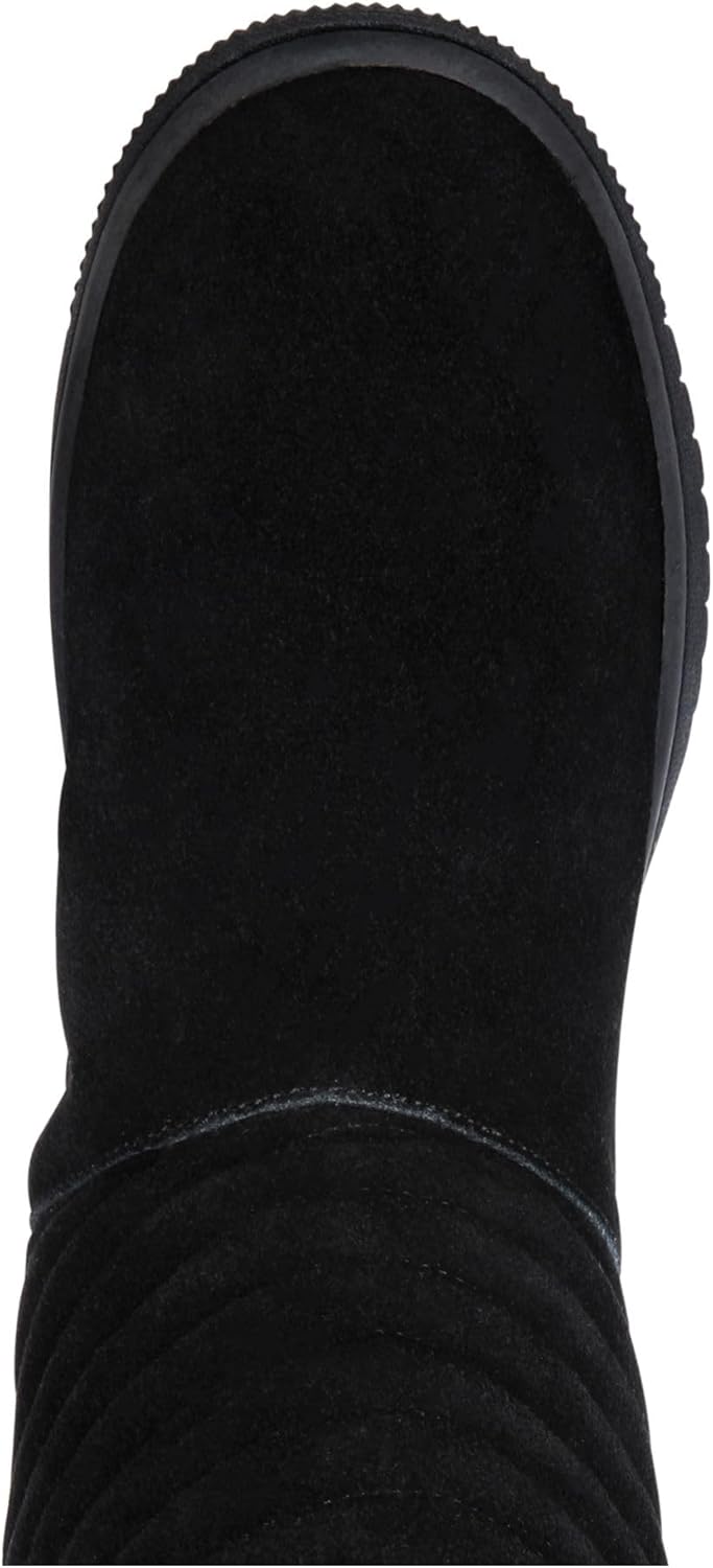 Style & Co. Womens Novaa Suede Winter & Snow Boots Black 6 Medium (B,M)