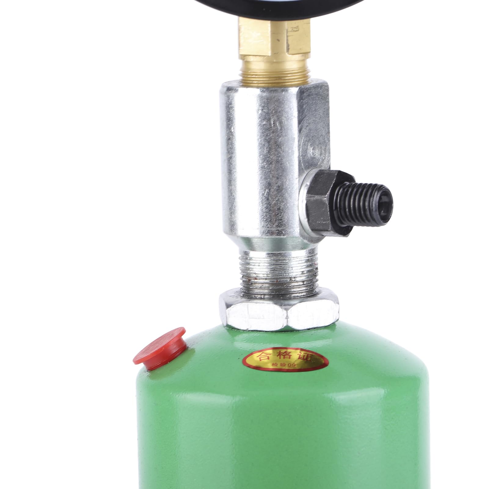 Probador de presión pop de boquilla de inyector diésel 0 60MPA M12x1 5MM Herramienta automotriz de doble rosca para motores Probador de boquilla de inyector diésel de grado