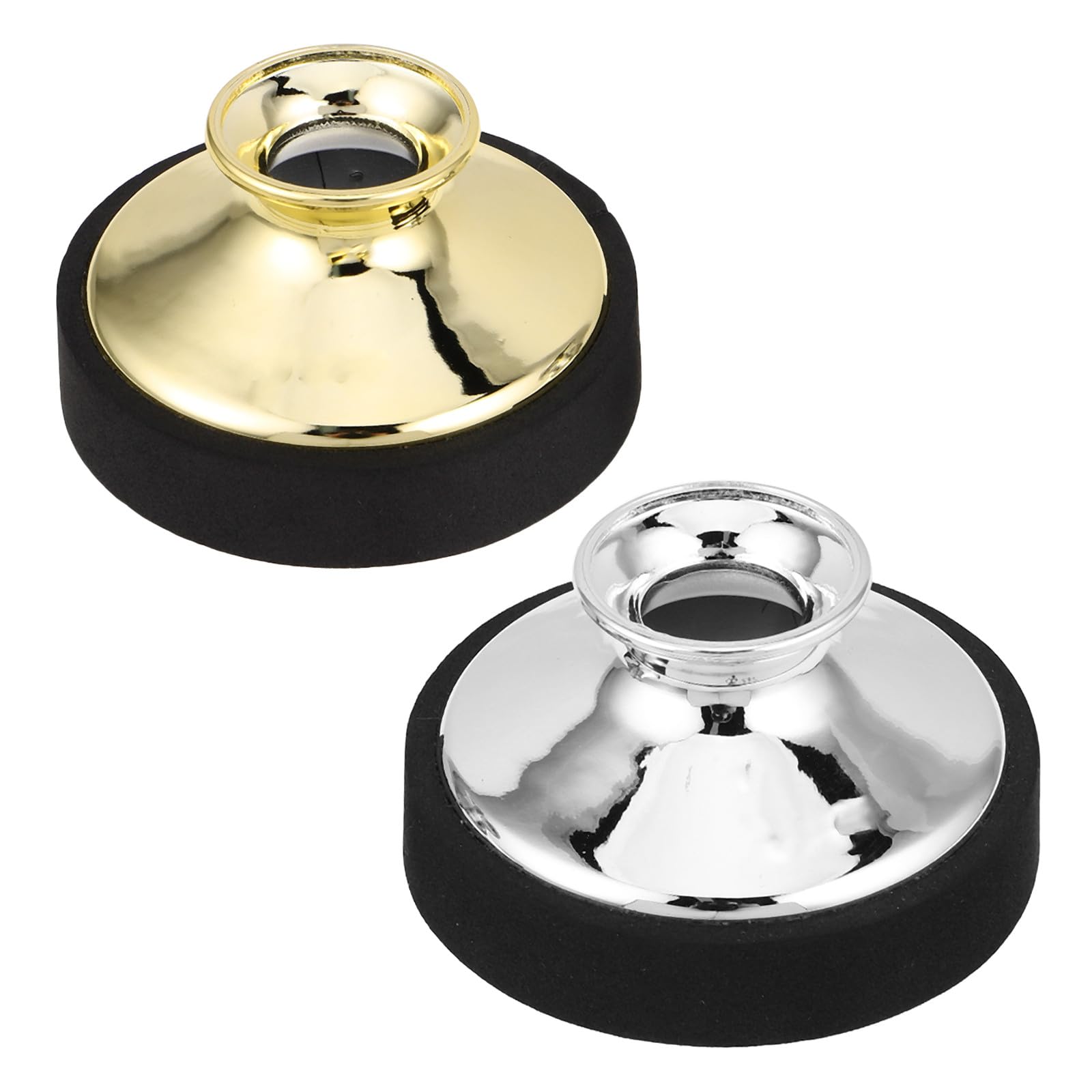 Veemoon Sourdine de Saxophone Alto et Ténor en Abs Léger, Silencieux Pratique 2 Pièces Bruit, Compatible Polyvalente pour Débutants et Professionnels