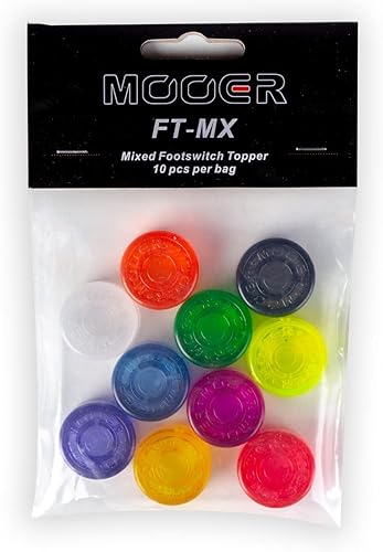 MOOER Kit de múltiples efectos GE200 cubierta de interruptor de piel