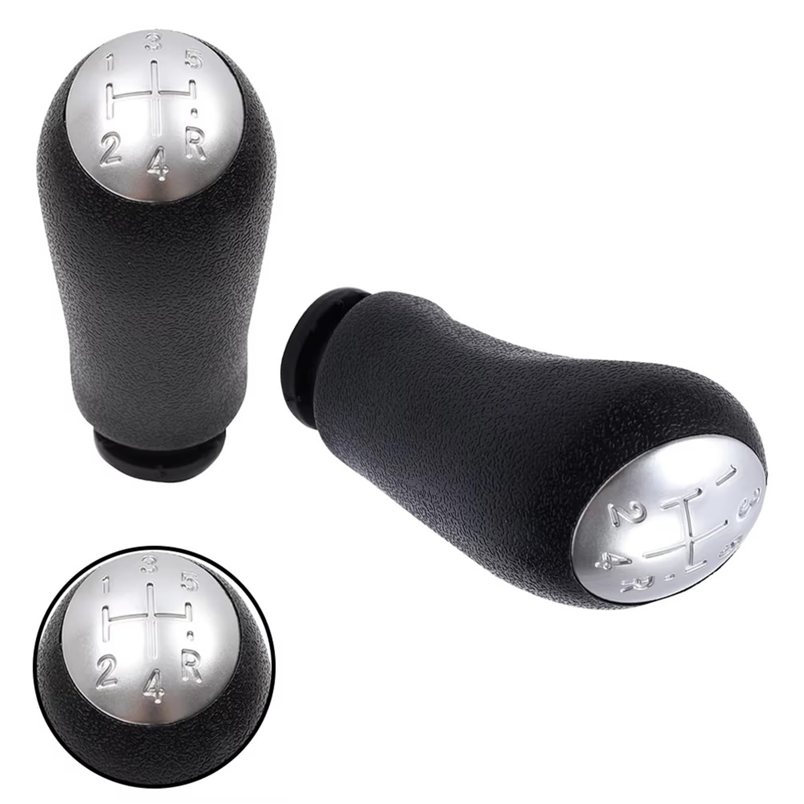 YLMKMVLCZC 5 Speed Gear Shift Knob Lever Head for Clio 3 Twingo Laguna 2 Modus Dacia Dokker Duster Logan II Auto Parts Gear Shift Knob Lever