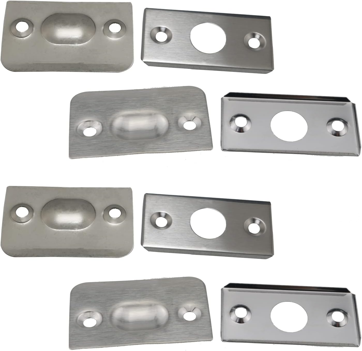 YHXiXi 4Sets Small Closet Door Ball Catch Stainless Steel Drive in Ball Catch with