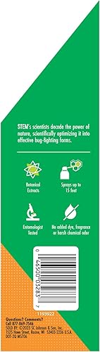 Miniatura 10 de Stem Mata avispas, avispones y chaquetas amarillas: spray antiinsectos de ingredientes activos a base de plantas, insecticida botánico para uso en