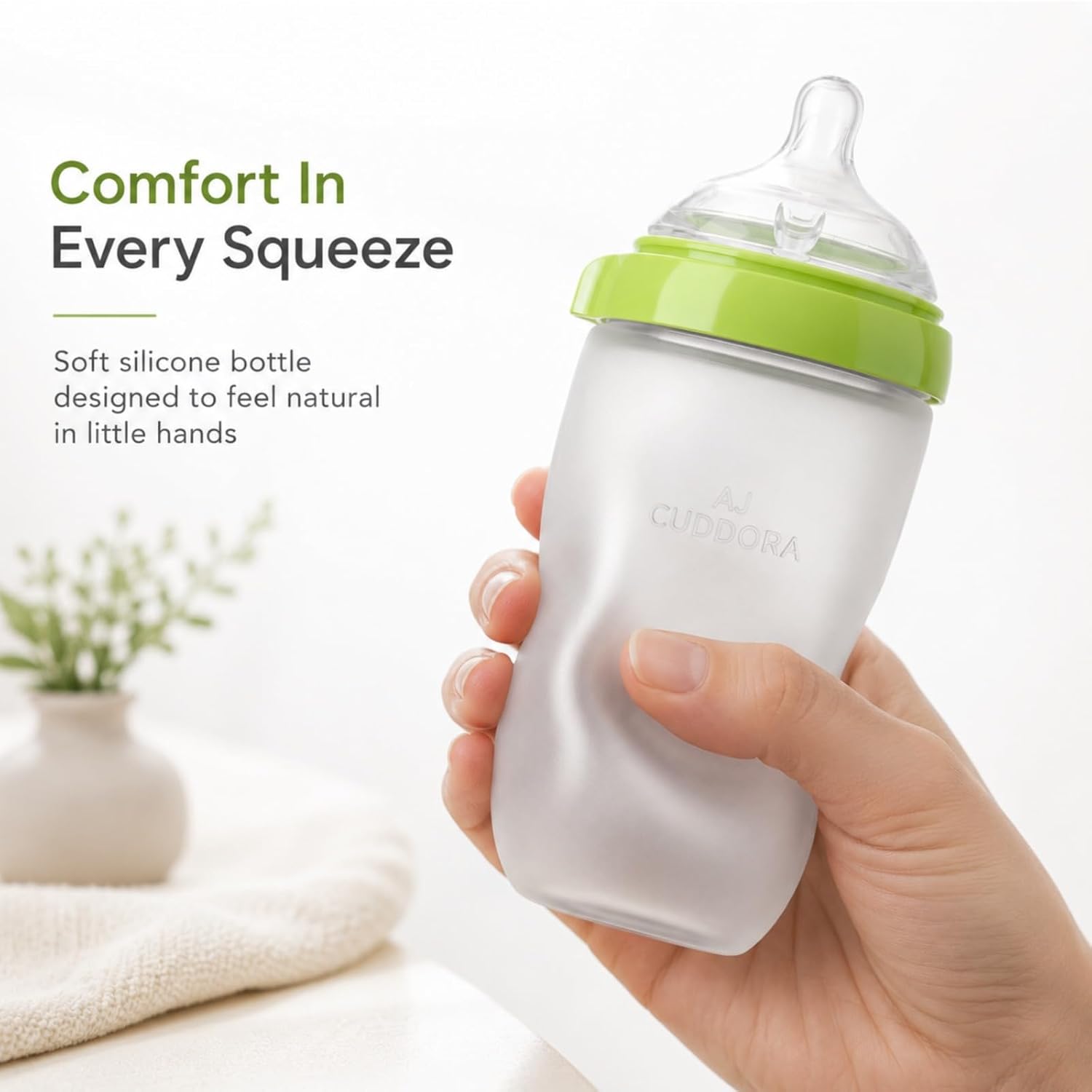 Silicone Baby Bottles 8oz New Gen