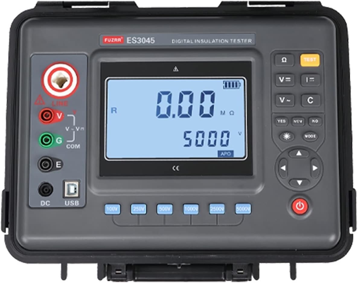 Insulation Resistance Tester, High Voltage Insulation Resistance Tester Digital Megohmmeter 5KV 10TΩ Transformer Digital Voltage And Current Tester