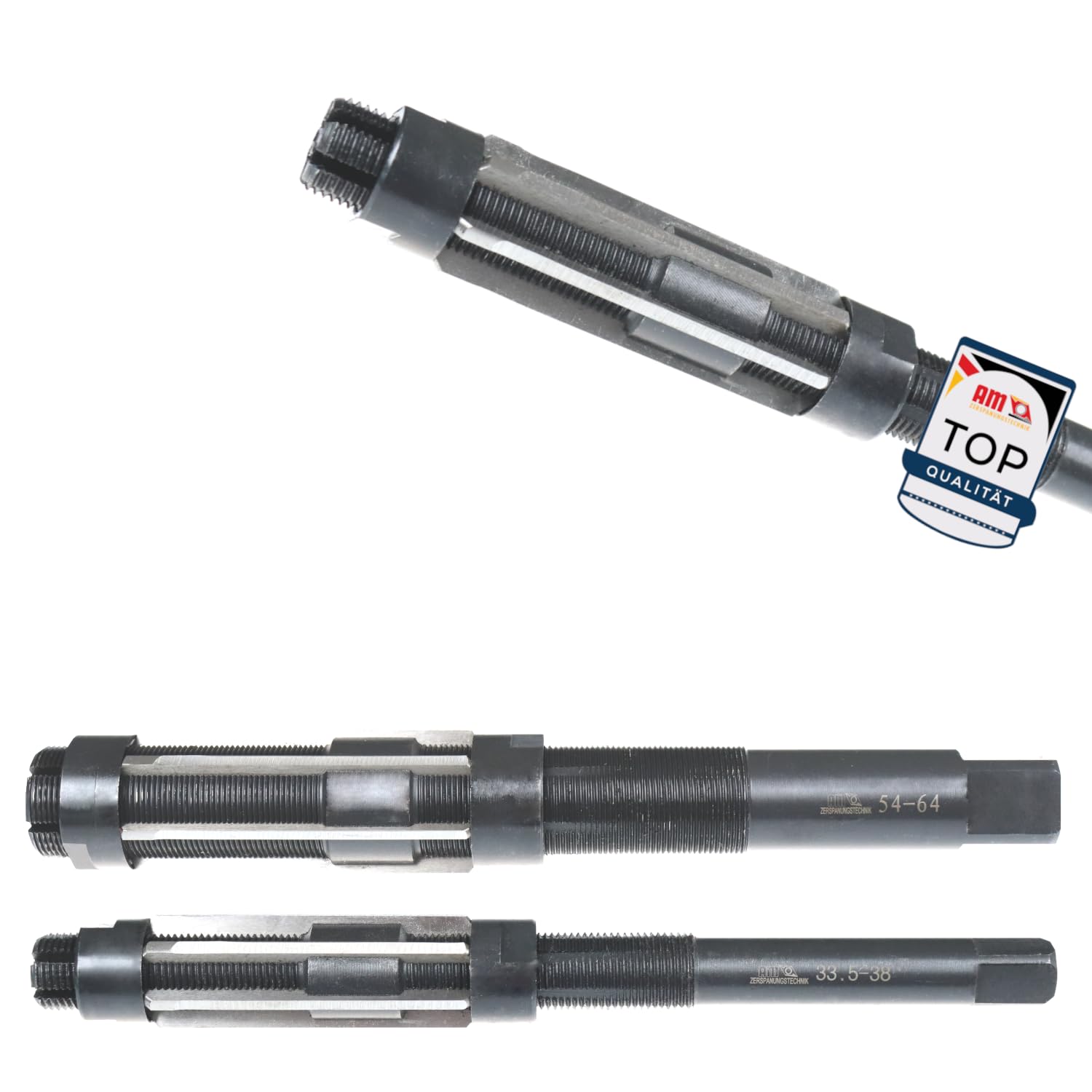 Alésoir réglable Ø 15,25-17 mm | Alésoir à main réglable de qualité supérieure | Alésoir réglable rapidement – 15,25-17 mm