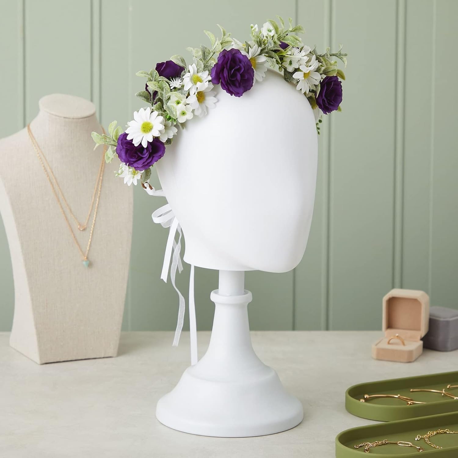 Bright Creations Artificial Flowers Stemless Silk Rose Heads - 2 in, 75 Pack, Purple - Wedding & Bridal Shower Decorations - Centerpiece Table Decorations & Flower Wall Backdrop - Image 8