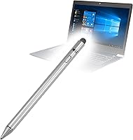 Vista 1 de BoxWave Lápiz óptico compatible con Dynabook Portege X30, AccuPoint Active Stylus, lápiz digital electrónico con punta ultra fina, color plateado