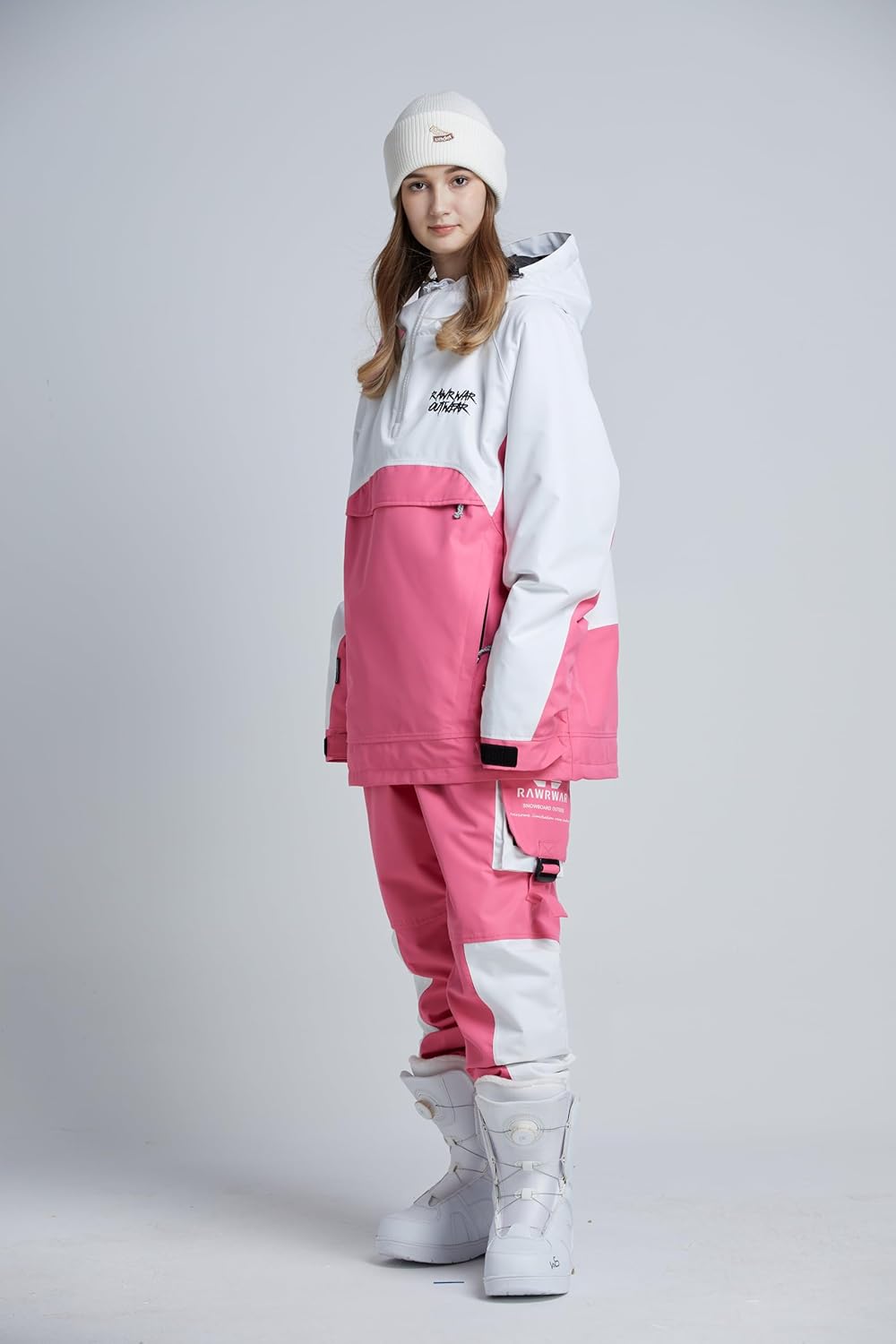 RIUIYELE Women's Ski Suit Outdoor Sports Snowboarding Jacket and Pants Waterproof Insulated Snow Suit - Image 3